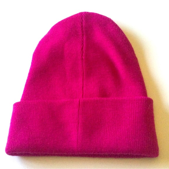 RAG & BONE ADDISON WOOL BEANIE HOT PINK OS NWOT main image 4